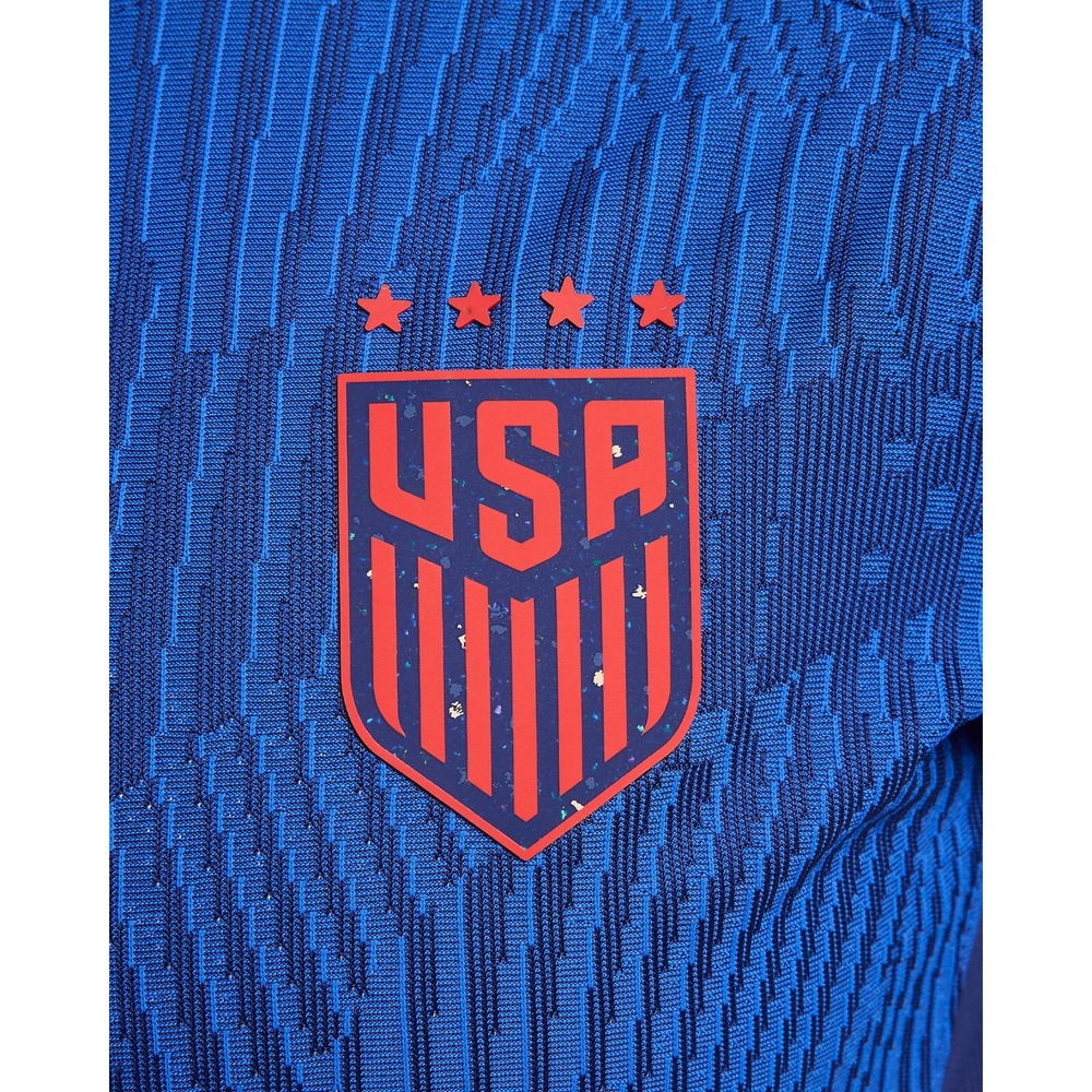 Nike USWNT Dri-FIT ADV Match Jersey Womens Large Blue Textured Soccer Shirt - Picture 5 of 7